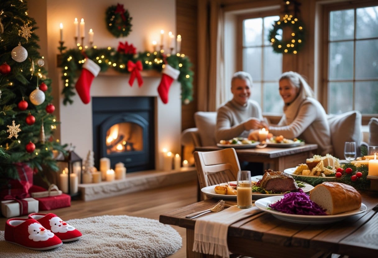 Saadan skaber du den perfekte julestemning med hyggelige juleslippers og en traditionel julemiddag opskrift